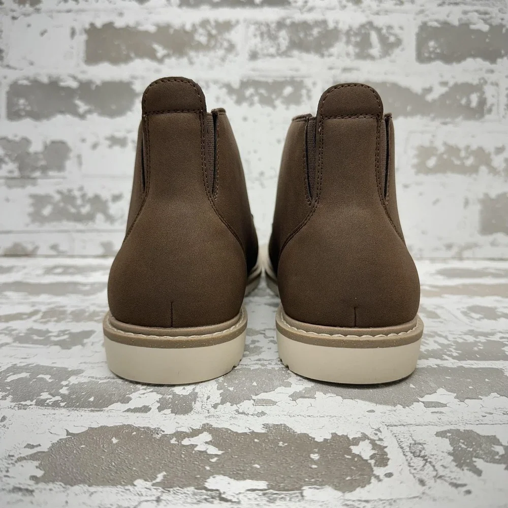 Hawker Rye Chukka Boots Mens Size 11.5 Brown Lace Up Casual Rubber Sole‎
